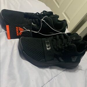 RBX Jet Black Sport Sneakers